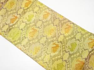 佐賀錦　有栖川文様織り出し袋帯